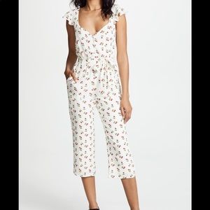For love and lemons cherry jumpsuit
